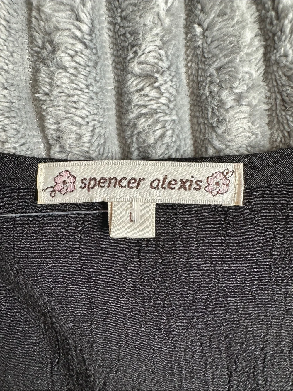 Vintage Spencer Alexis Patchwork Lace Kimono - Picture 5 of 9